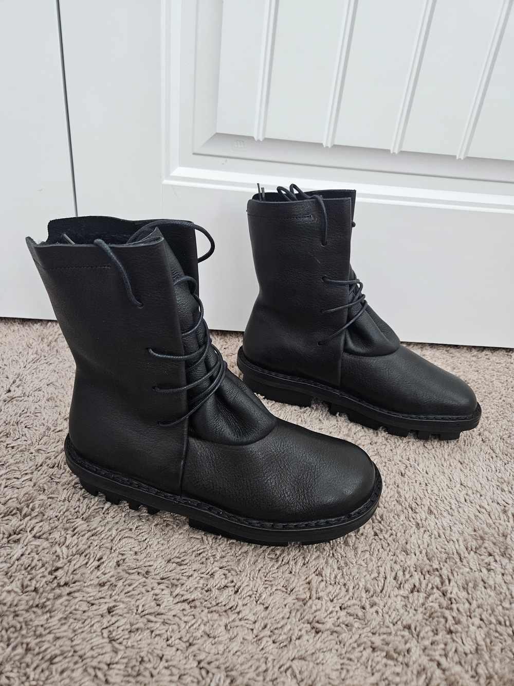 Trippen Sheep Line Lace Up Boots *Never Worn*